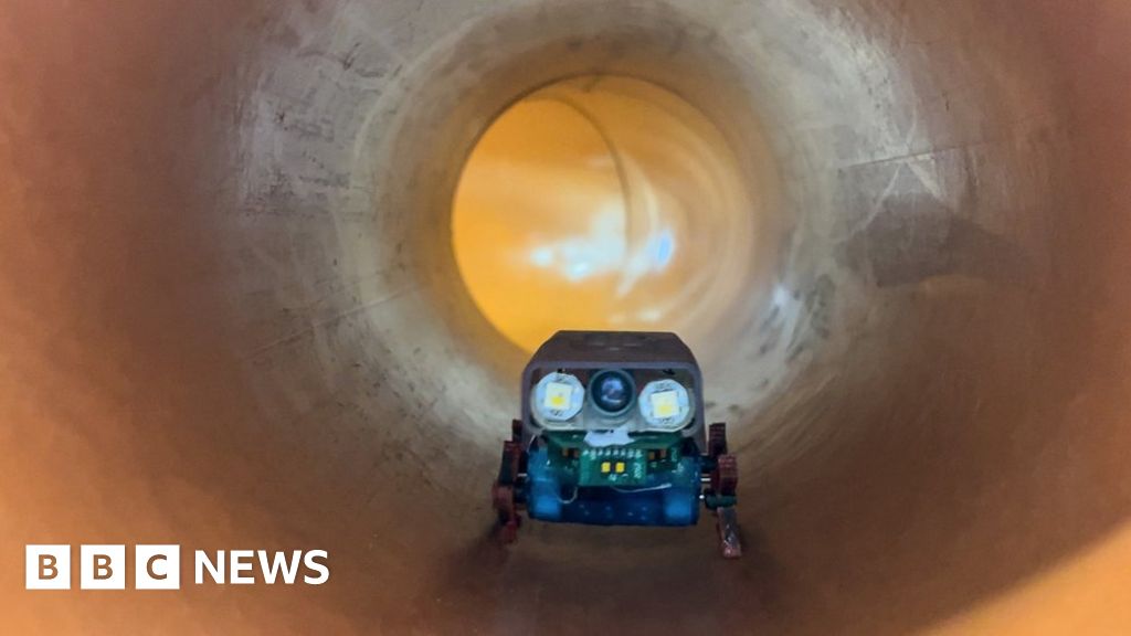 Water pipe robots could stop billions of litres leaking