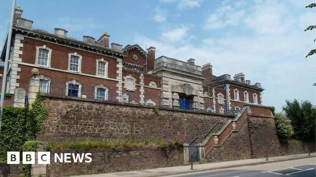 Drugs thrown over HMP Exeter walls 'almost daily' - BBC News