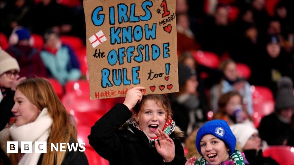 Number of female football teams in England doubles in seven years