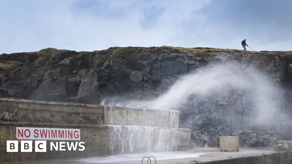 Storm Eunice, Dudley and Franklin A week of unusual NI weather BBC News