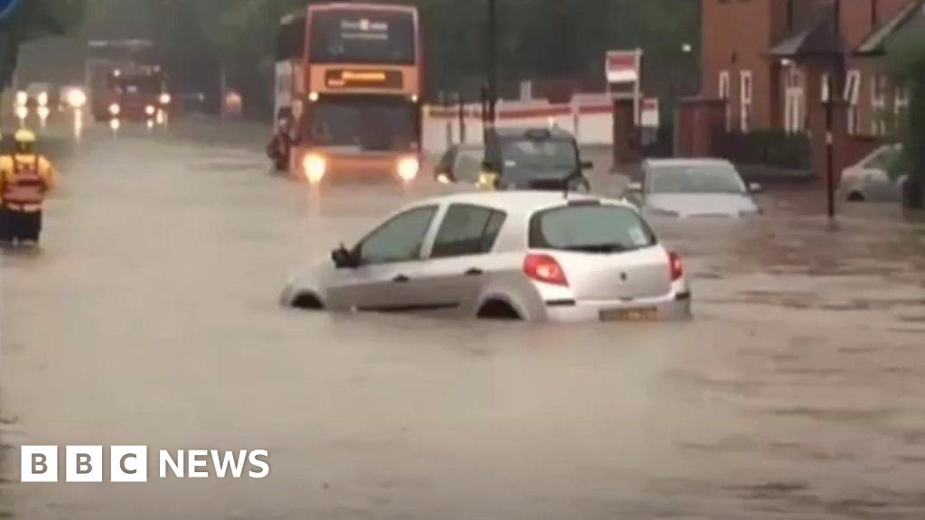 Storms Cause Heavy Flooding In Birmingham - BBC News