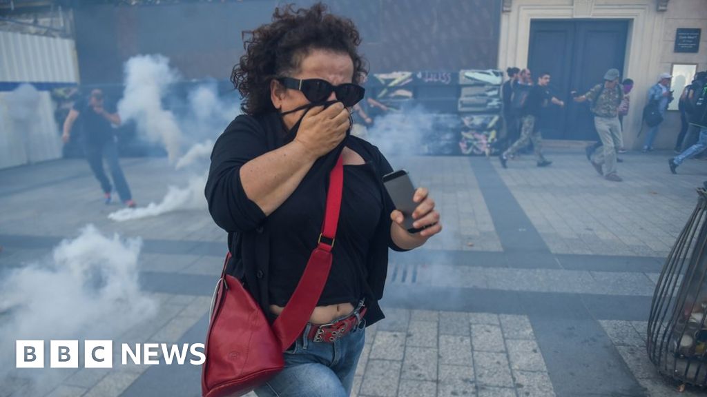 Yellow vest protests: Dozens of arrests in Paris
