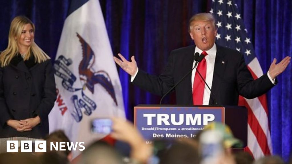 US election Donald Trump gives humbled losing speech BBC News