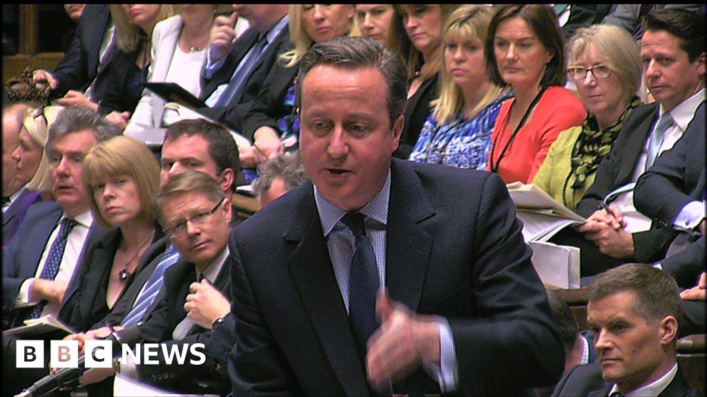 Pmqs David Cameron Urged To Think Again On Esa Cuts Bbc News