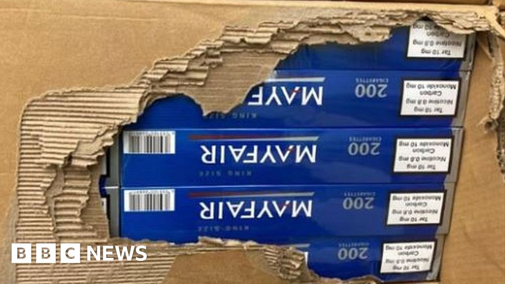import cigarettes uk Port of Hull: Sniffer dog finds 'largest' illegal cigarette shipment