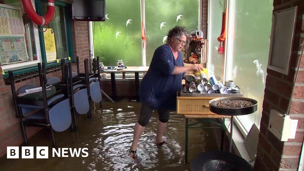 Europe floods: Residents return home to see damage inflicted