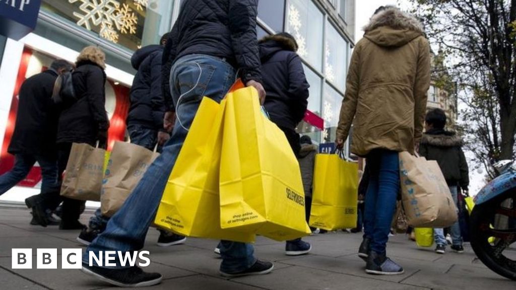 UK retail sales see strong rise in November - BBC News