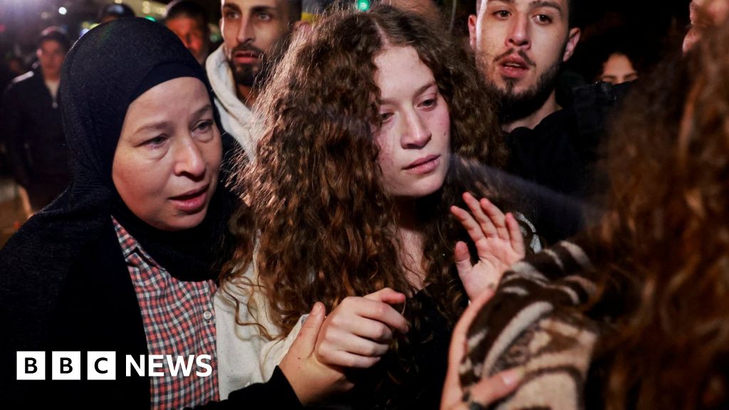 Palestinian activist Ahed Tamimi freed by Israel