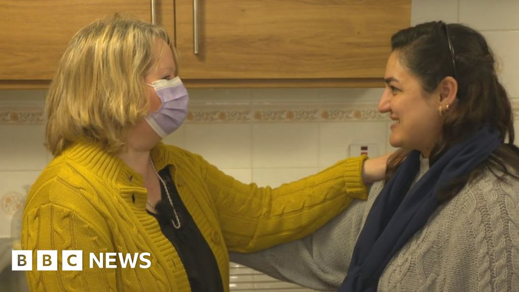 The 'kind heart' who gave an Afghan family a new home