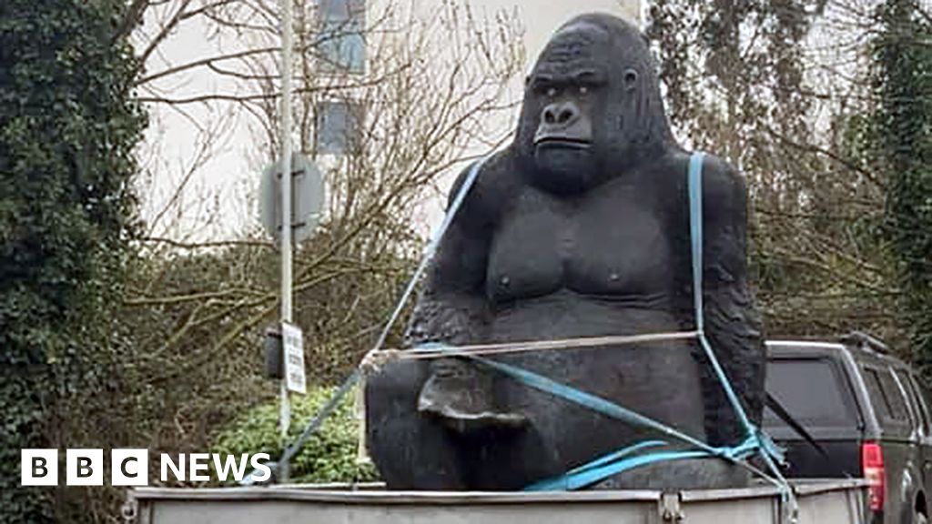 Giant gorilla statue sightings were ‘not Gary’