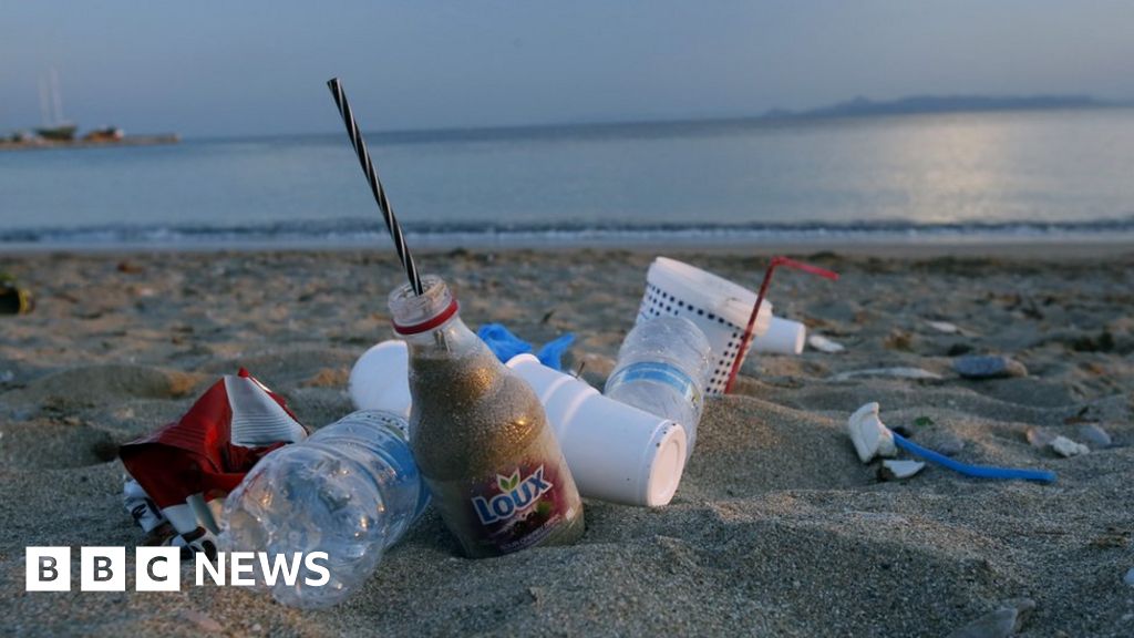 Singleuse plastics ban approved by European Parliament BBC News