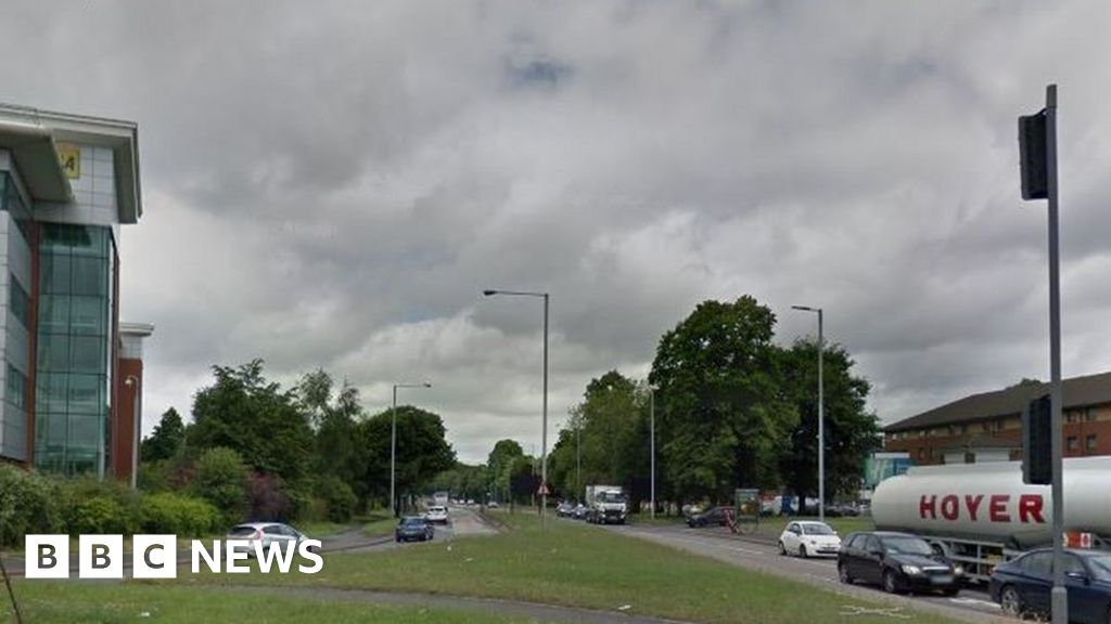 West Midlands police officer hit by car while at scene of crash