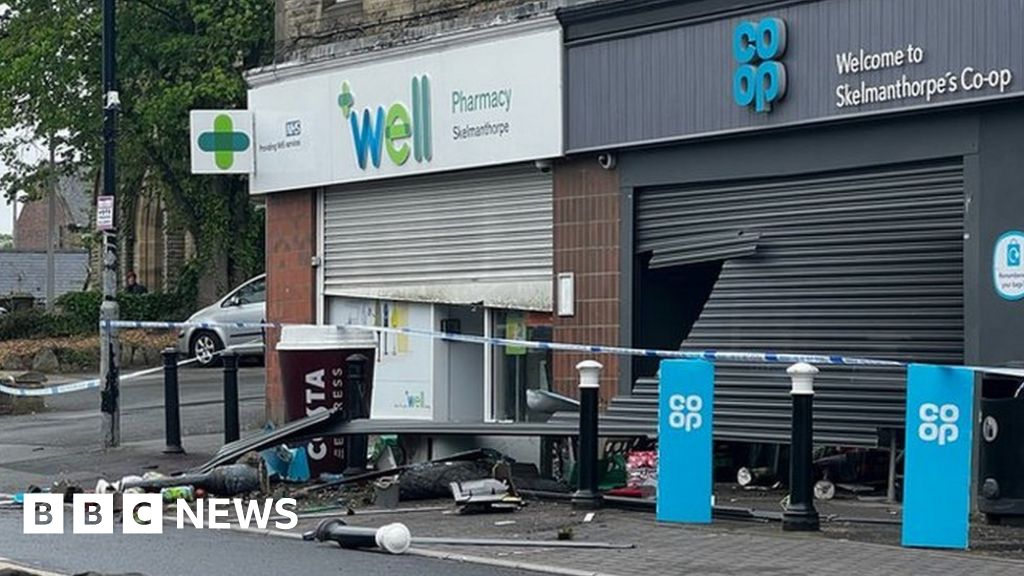 Skelmanthorpe ATM raid Police appeal over botched burglary BBC News