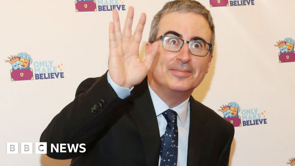 Why is Reddit full of pictures of John Oliver? - BBC News