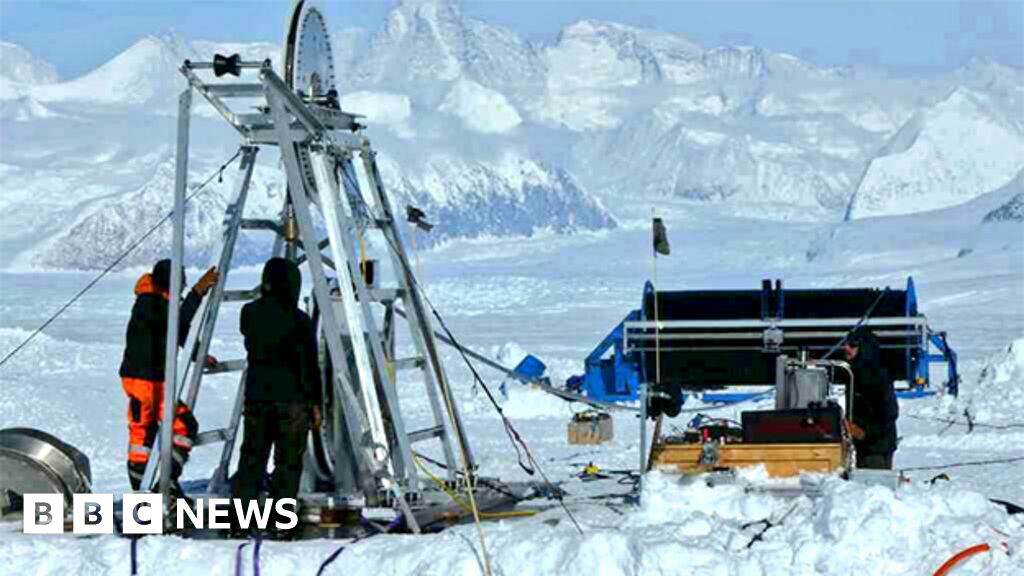 Uk Team Drills Deep Antarctic Hole Bbc News