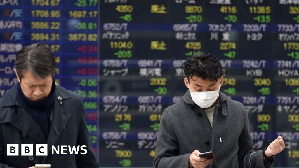 Japan shares slump as Asia reacts to global sell-off