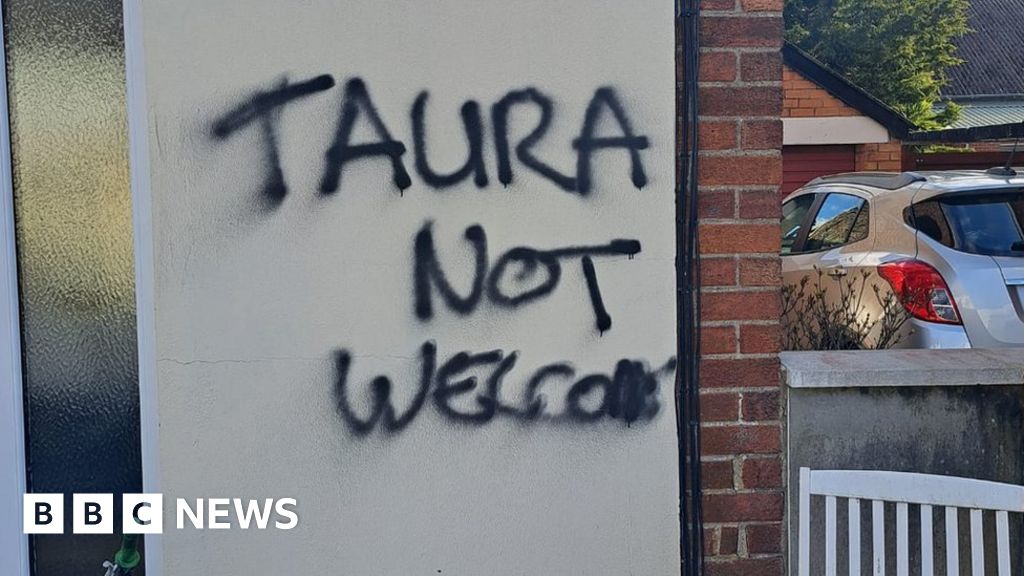 Police treating Finaghy graffiti as hate crime