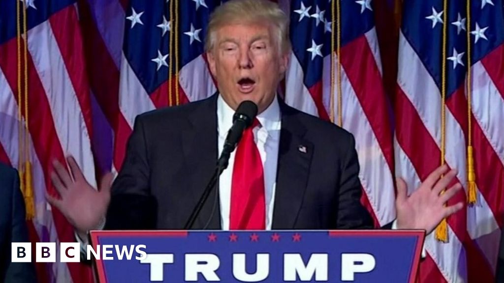 US Election 2016 Result: Donald Trump's Victory Speech In 2 Minutes ...