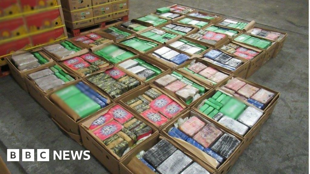 Cocaine In Banana Shipment 'worth £76m' Found In Southampton