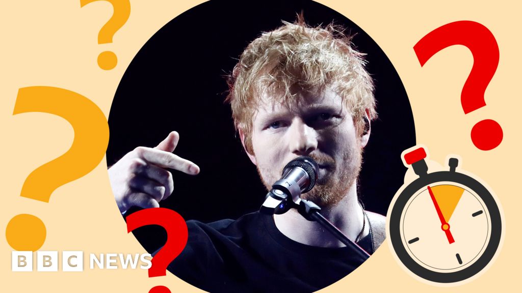 Timed Teaser Why Did Ed Sheeran Fight His Copyright Case Bbc News