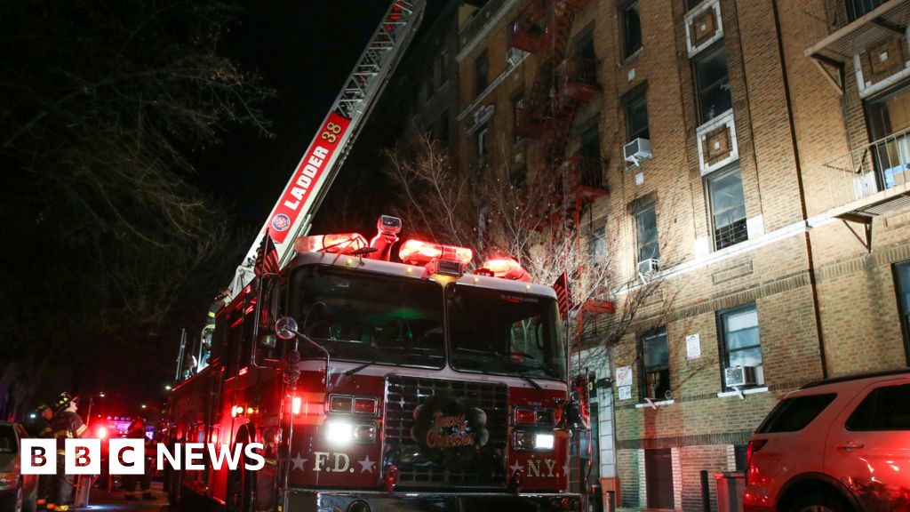 Bronx fire Twelve die in New York apartment block blaze