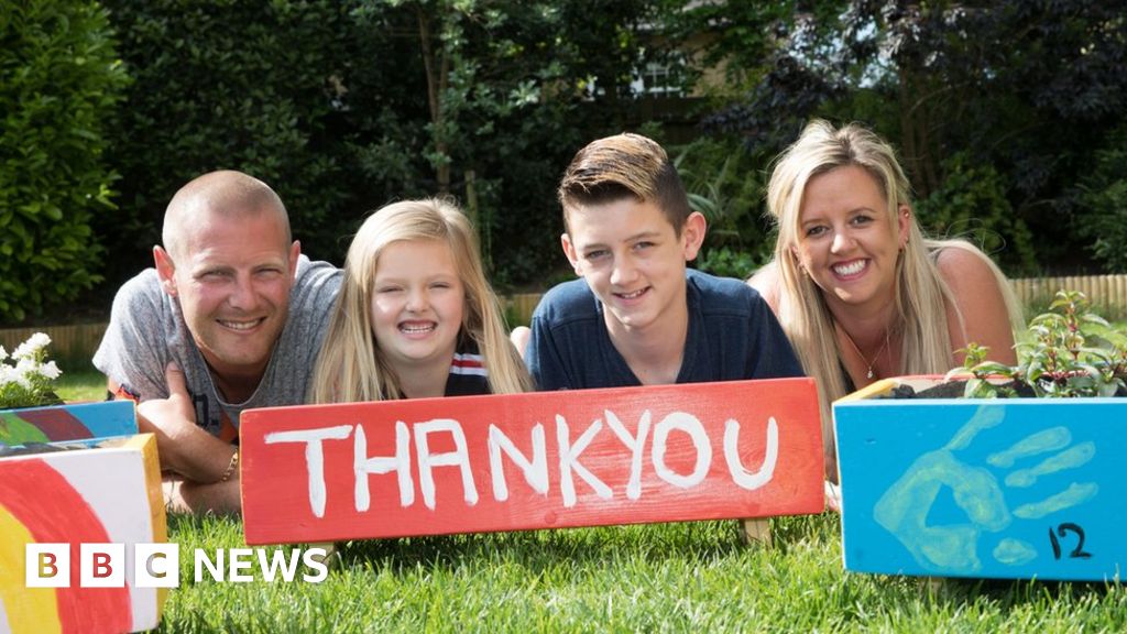 Coronavirus Lottowin carpenter makes planters for key workers BBC News