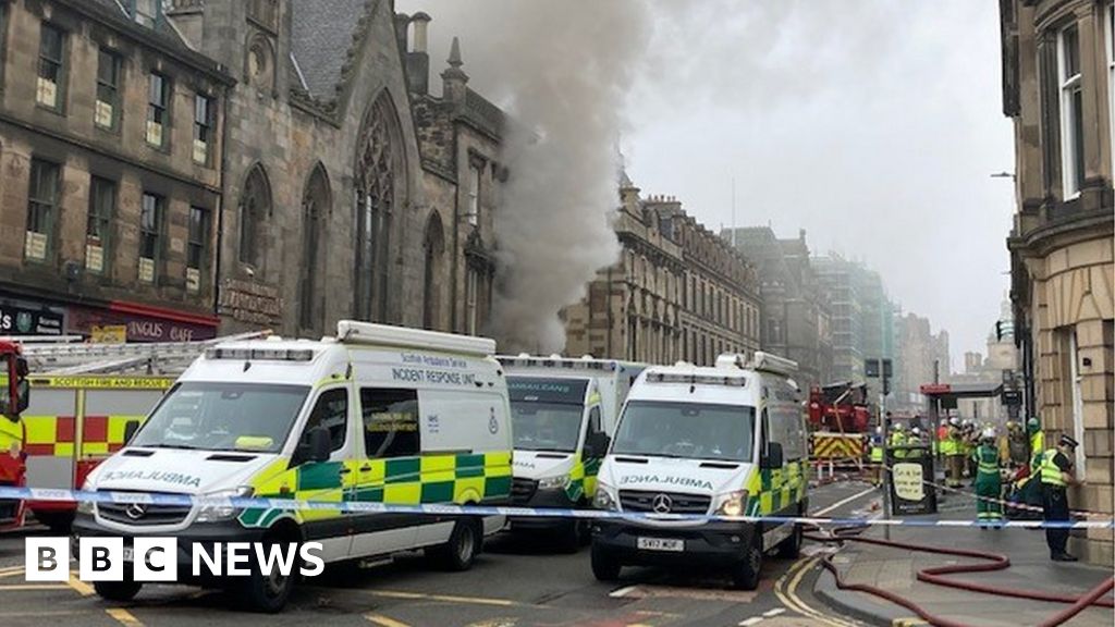 Harry Potter cafe damaged in Edinburgh fire