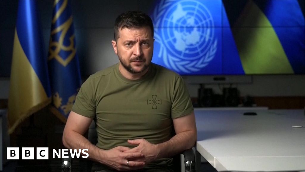 Ukraine war: Zelensky calls for ‘just punishment’ for Russia – BBC