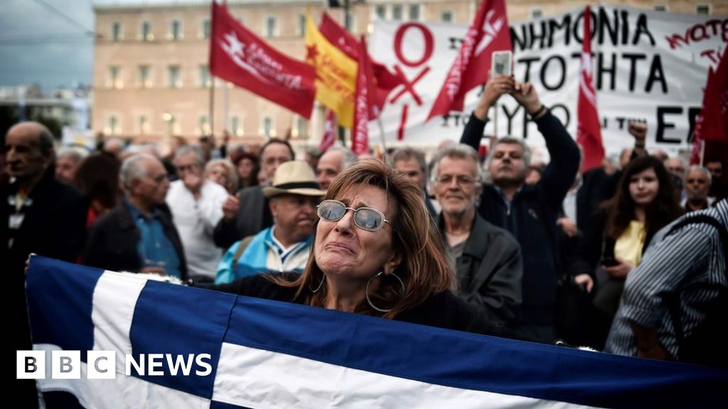 Greek Bailout Crisis In 300 Words Bbc News 