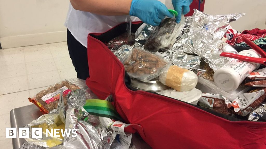 Belfast Airports Two Tonnes Of Food Seized So Far In 2019 Bbc News 4991