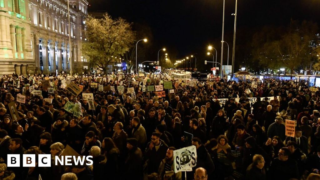 COP25: Thousands gather for change climate protests in Madrid