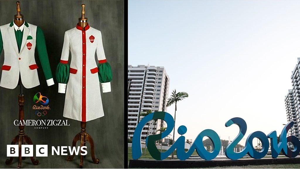 Iran 2016 Olympic uniform controversy continues BBC News