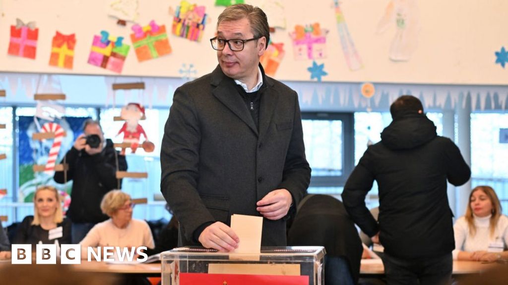 Serbian election: Vucic party leads election, says exit poll