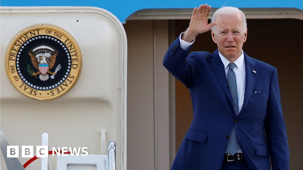 Joe Biden Heads To Middle East Amid Faltering US Sway - BBC News