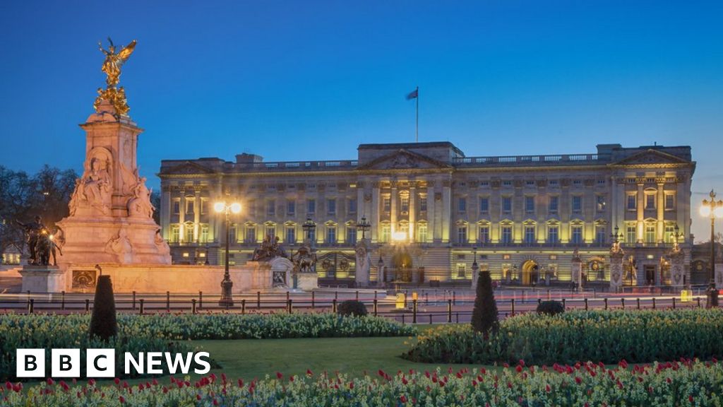 Man Arrested After Scaling Buckingham Palace Gates Bbc News