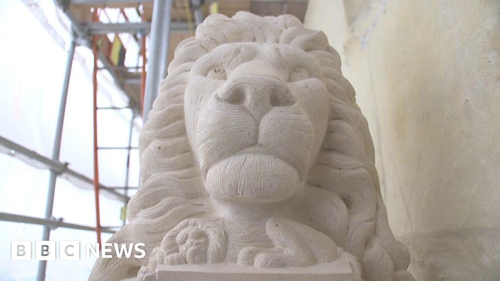 Chronicles of Narnia statues installed on Beverley church BBC News