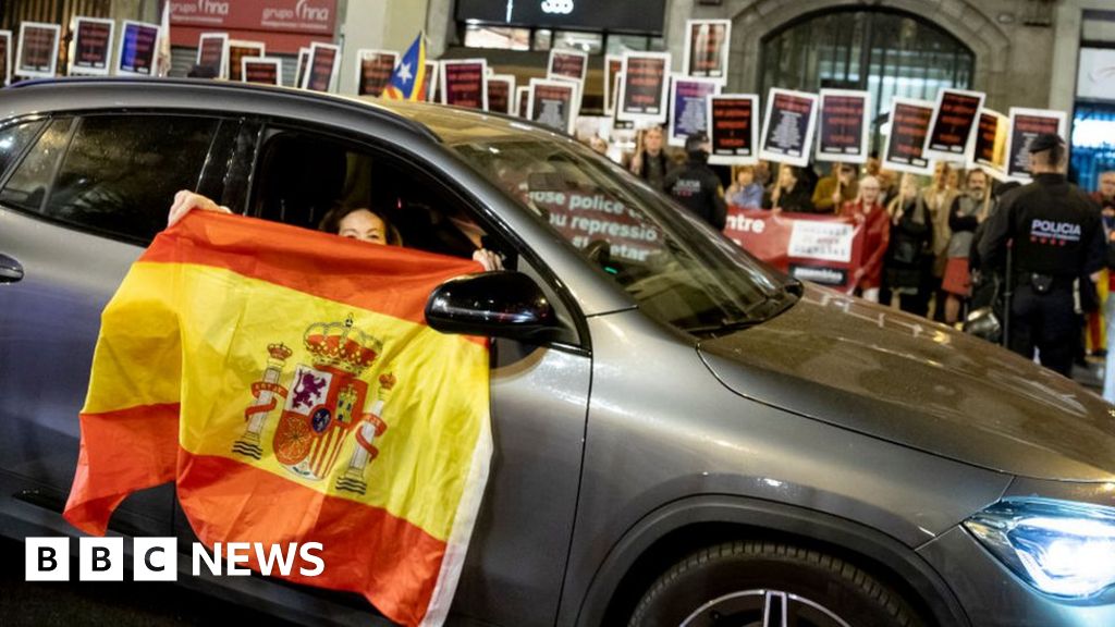 Los conservadores españoles se manifestaron contra el acuerdo con los separatistas catalanes