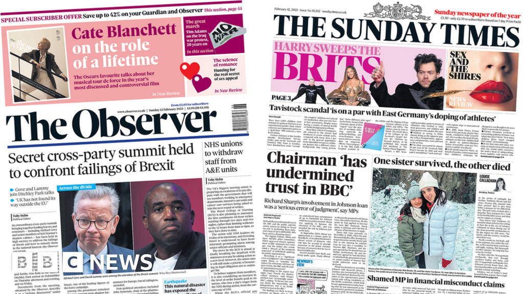 Newspaper headlines: 'Secret' Brexit summit and GPs 'won't see you now'