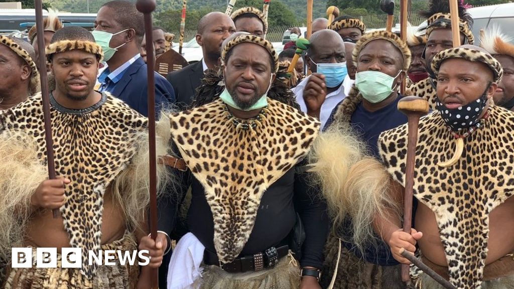 The Zulu king Misuzulu ka Zwelithini is to be crowned in South Africa