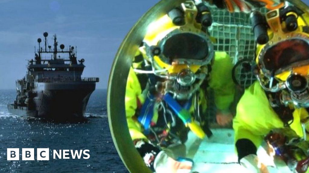 Diver cheated death in North Sea miracle BBC News