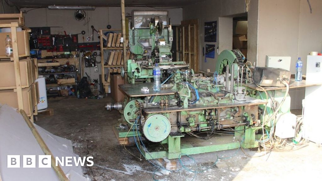 Camlough: Tonnes of tobacco seized at 'illicit' cigarette factory