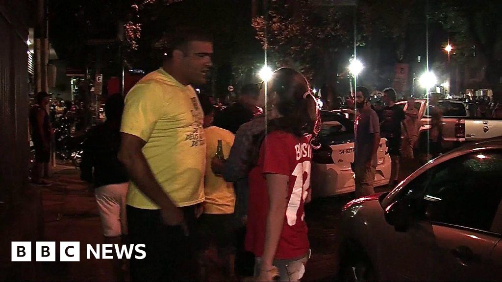 Brazil Election Jubilation And Despair Among Rival Supporters Bbc News
