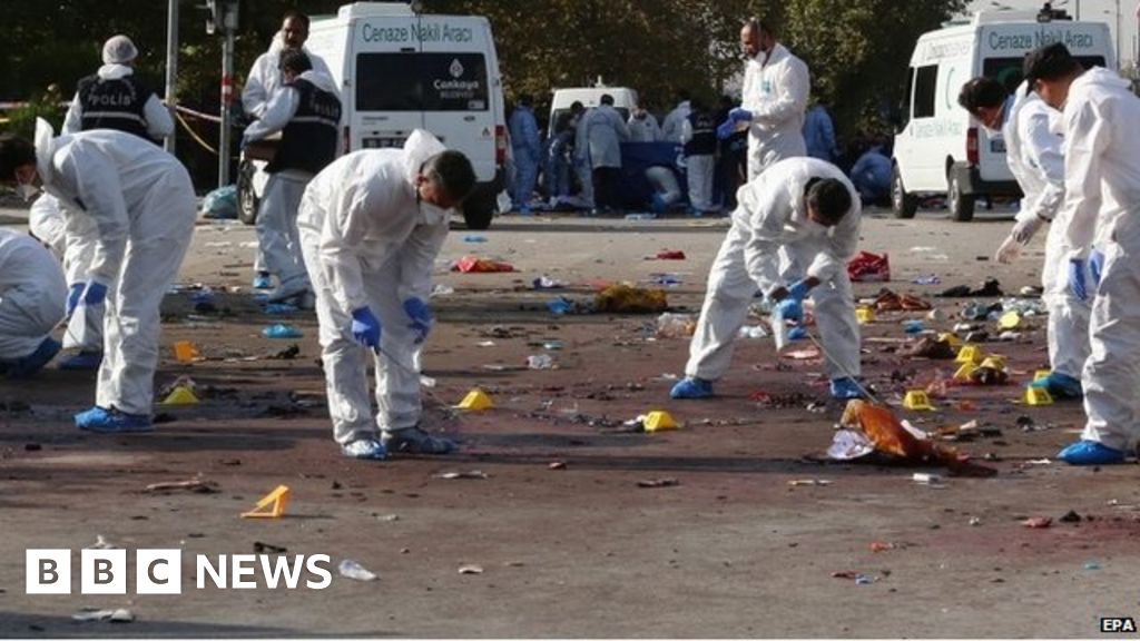 Turkey Bomb Almost 100 Dead After Attack In Ankara Bbc News 4306