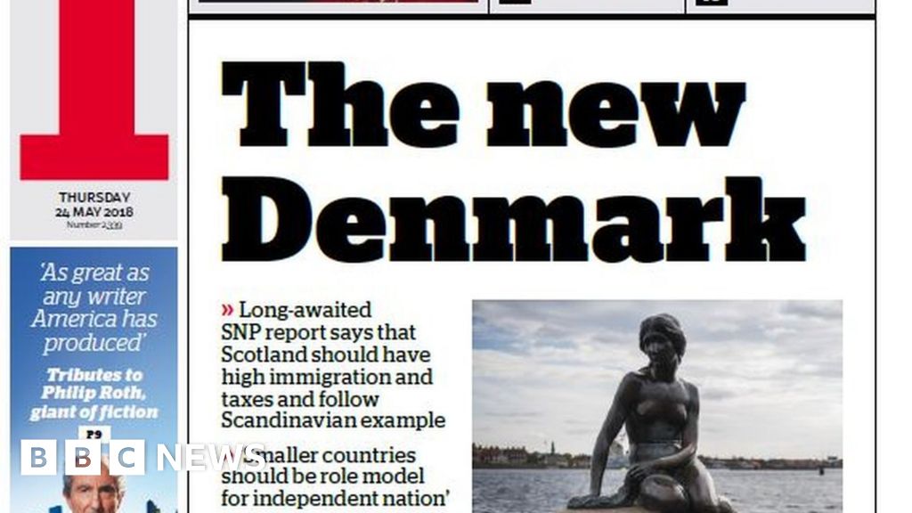 The Papers: Could Scotland Be The New Denmark? - BBC News