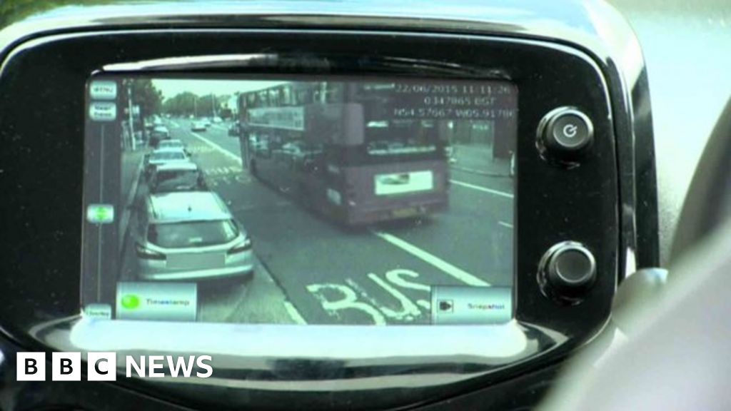 Bus lane cameras catch more than 1,200 drivers in first week BBC News
