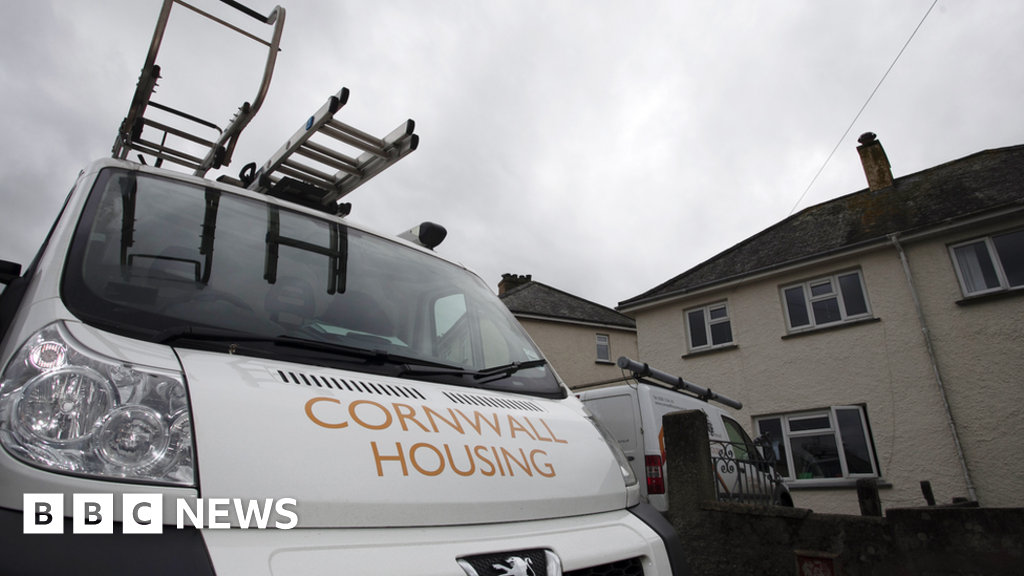 New housing projects under way for Cornwall BBC News