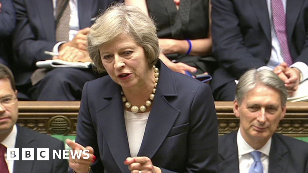 Theresa May Attacks 'unscrupulous Boss' Corbyn At PMQs - BBC News