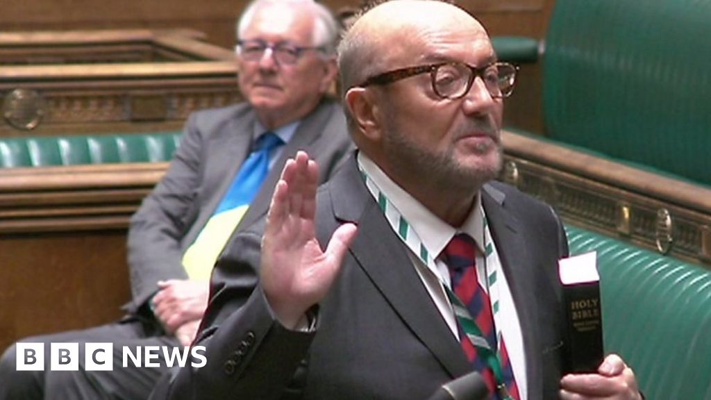 George Galloway sworn in as MP for Rochdale