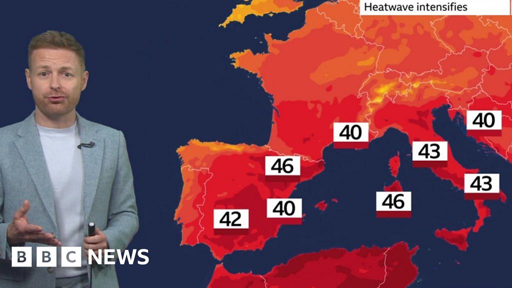 Global weather forecast as temperatures near record highs across the world