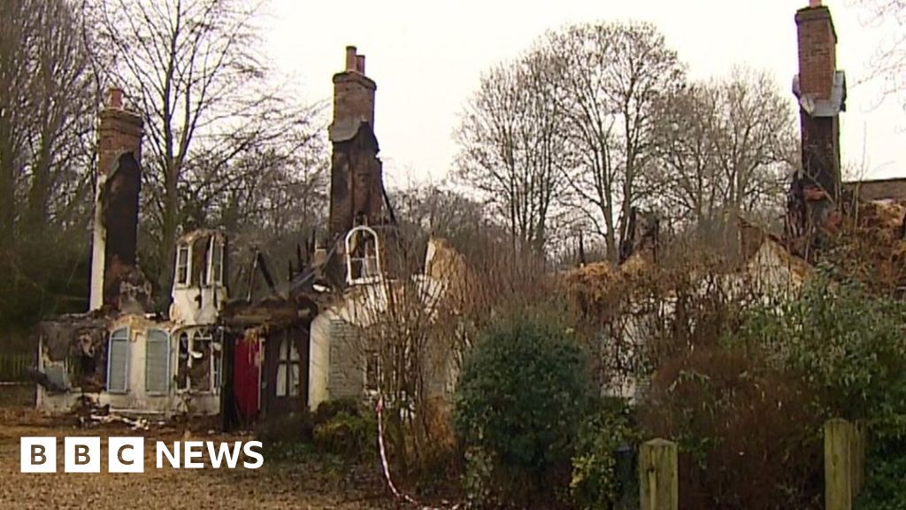 Family Left 'overwhelmed' By Community Help After House Fire - BBC News